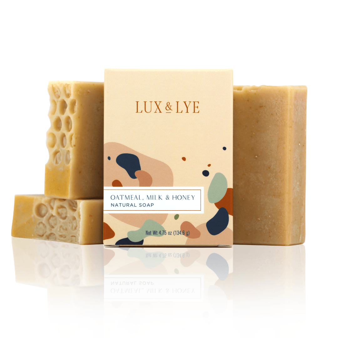 Natural Oatmeal, Milk & Honey Soap – Gentle, Moisturizing, & Plant Natural Oatmeal, Milk & Honey Soap – Gentle, Moisturizing, & Plant