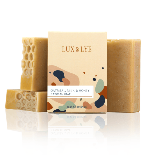 Oatmeal, Milk & Honey Soap - Lux and Lye