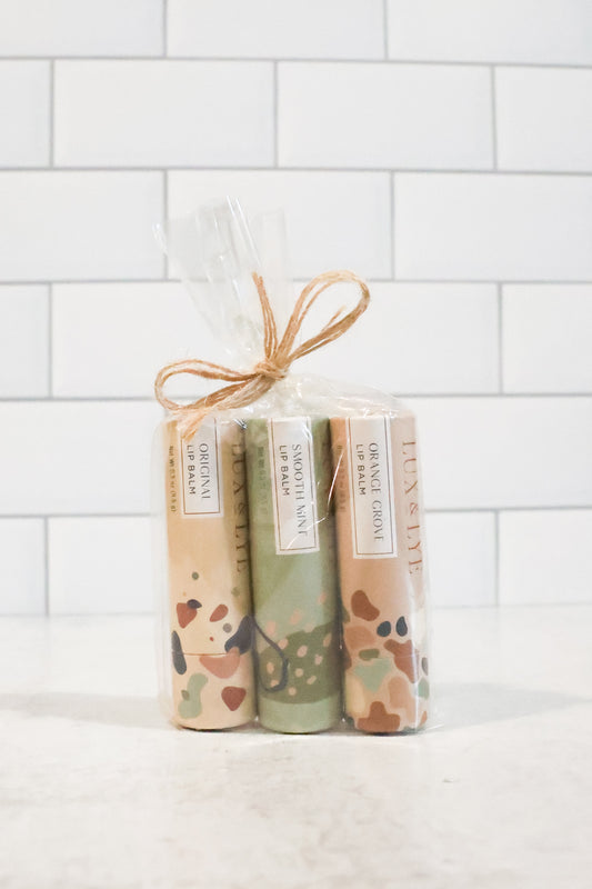 Lip Balm Trio Gift Set