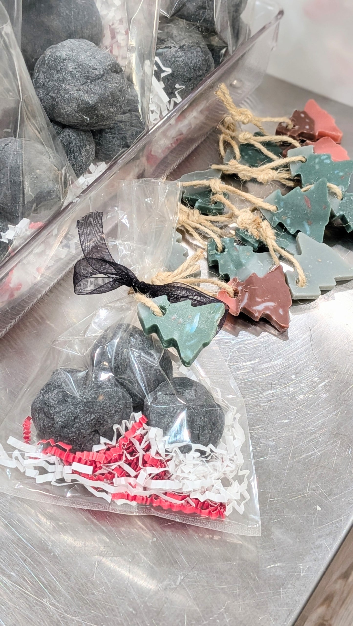 "You've Been Naughty" Coal Soap Gift Set