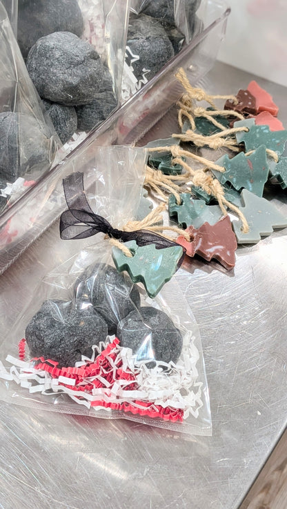 "You've Been Naughty" Coal Soap Gift Set