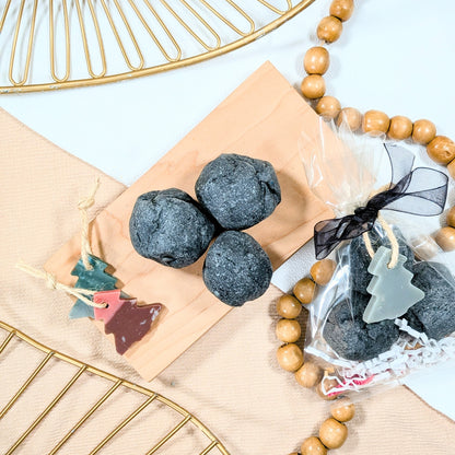 "You've Been Naughty" Coal Soap Gift Set