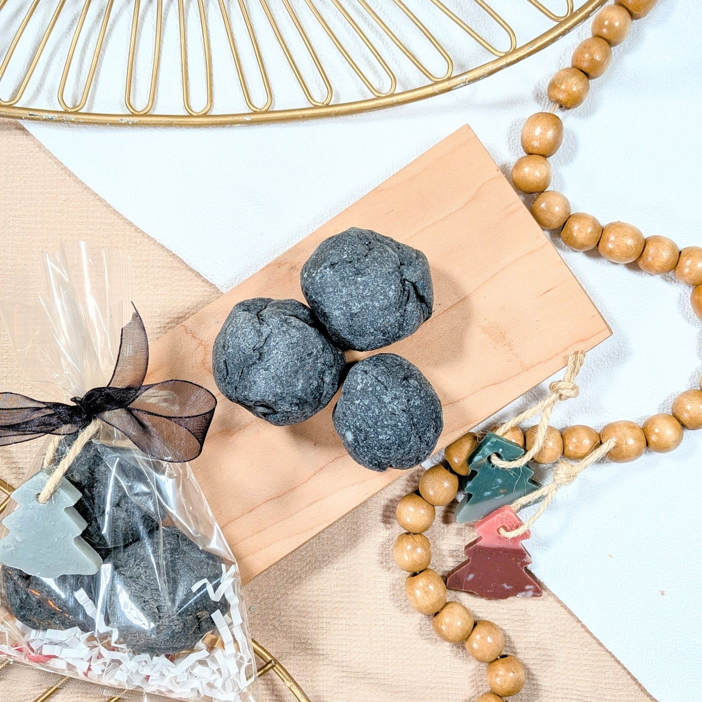 "You've Been Naughty" Coal Soap Gift Set