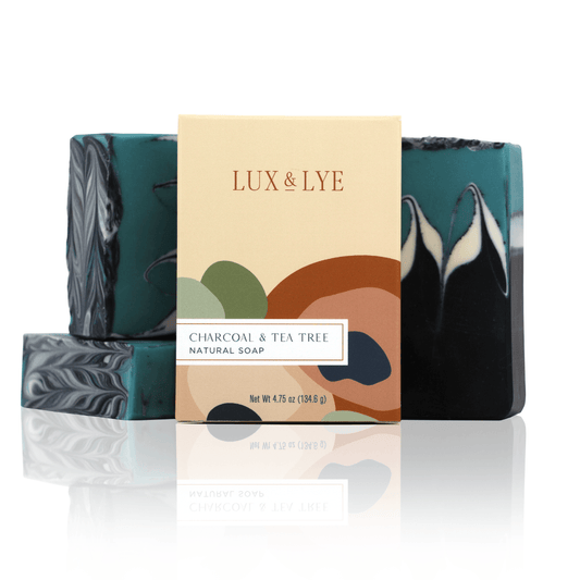 Charcoal & Tea Tree Soap - Lux and Lye