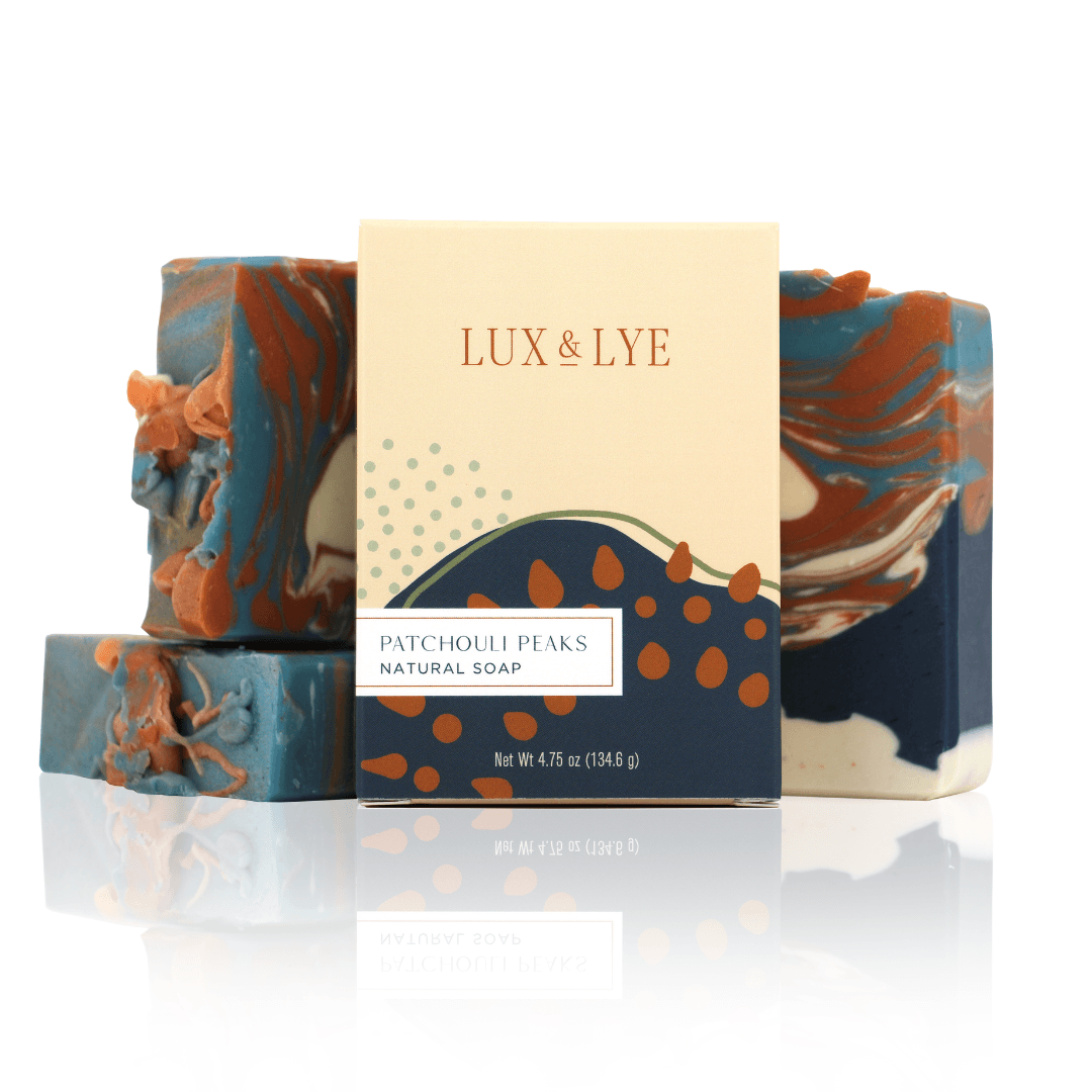 Patchouli Peaks Soap - Lux and Lye