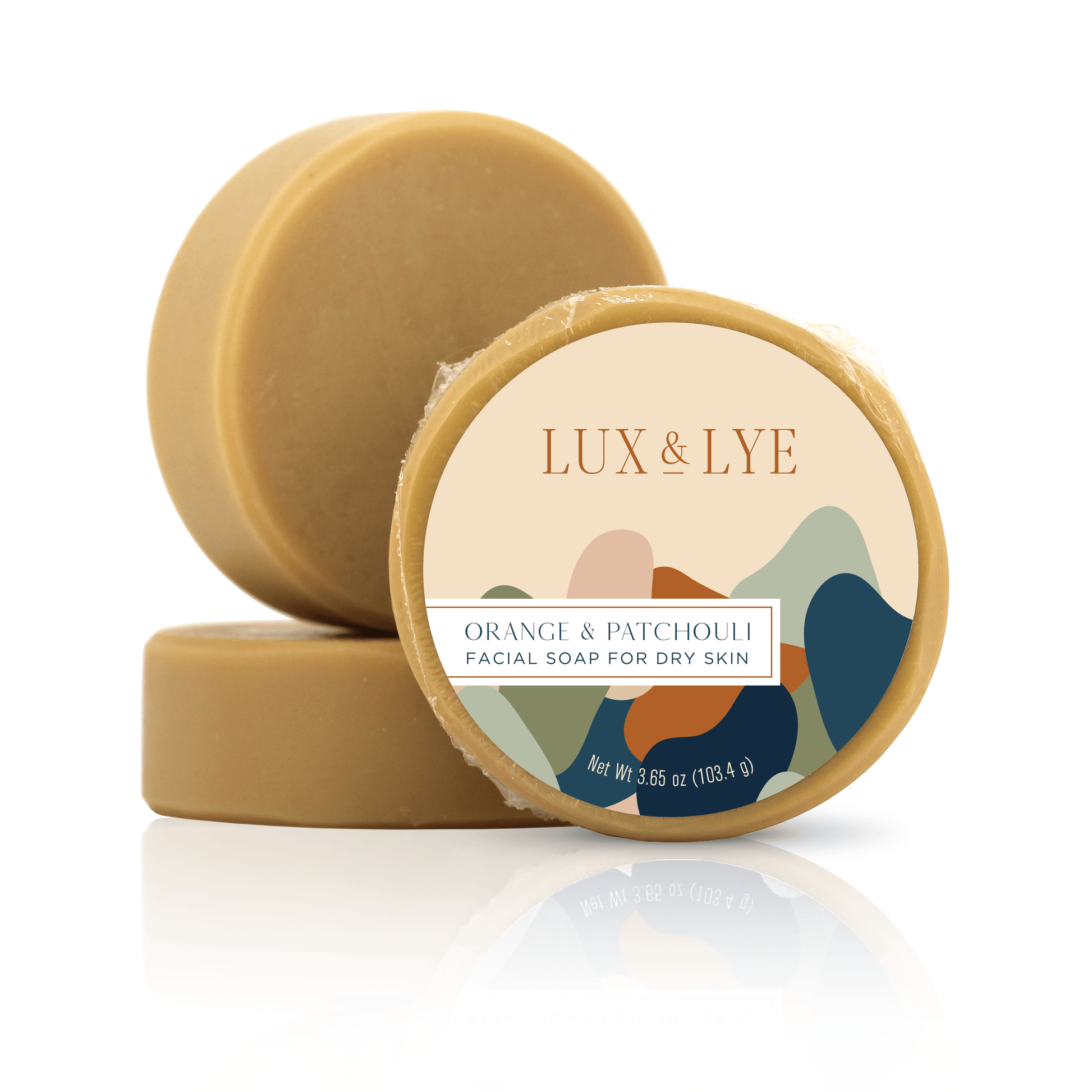 Orange & Patchouli Facial Soap (For Dry Skin) - Lux and Lye